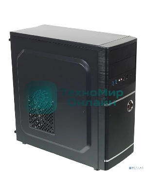 Компьютерный корпус Accord ACC-B301 черный без БП ATX 3x120мм 2xUSB2.0 2xUSB3.0 audio