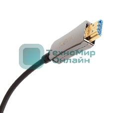 Активный оптический кабель HDMI 19M/M,ver. 2.0, 4K@60 Hz 80m VCOM
