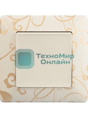 Механизм выключателя 1-кл. СП Valena Life 10А IP20 250 В 10АХ с лицевой панелью; безвинтовые зажимы сл. кость Legrand 752501