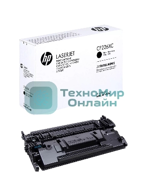 Картридж лазерный контрактный HP 26X Contractual High Yield Black Original LaserJet Toner Cartridge
