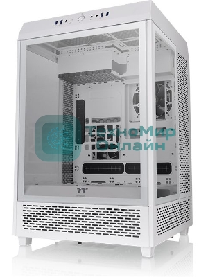 Компьютерный корпус Thermaltake The Tower 500 Snow CA-1X1-00M6WN-00 White,Win,SPCC,Tempered Glass*3,120мм Standard Fan*2
