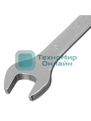 Ключ комбинированный Matrix трещоточный, 19 мм, CrV, зеркальный хром PROFESSIONAL