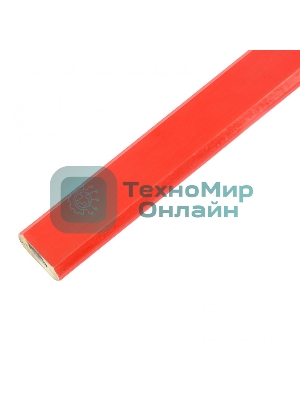 Набор карандашей Matrix малярных прямоугольных с точилкой в тубе, 175 мм 10 шт