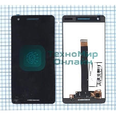 Дисплей для Nokia 2.1 черный