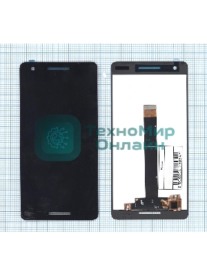 Дисплей для Nokia 2.1 черный