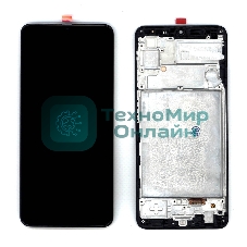 Дисплей для Samsung Galaxy A22 SM-A225F в сборе с тачскрином и рамкой (INCELL) черный