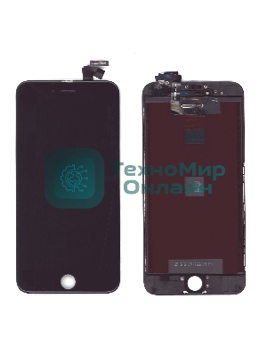 Дисплей Amperin для Apple iPhone 6 Plus в сборе с тачскрином (IPS), черный