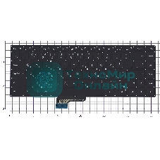 Клавиатура для ноутбука Xiaomi Mi Pro 15.6 черная без подсветки