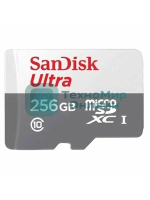 Флеш карта MICRO SDXC 256Gb UHS-I SDSQUNR-256G-GN3MN SANDISK