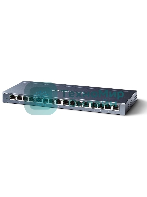 Коммутатор TP-Link TL-SG116 16-портовый гигабитный настольный коммутатор