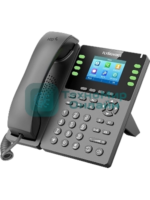 Телефон IP Flyingvoice P23G серый (упак.:1шт)
