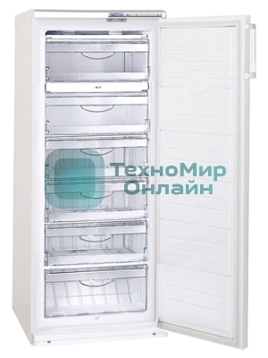 Морозильная камера Atlant M-7184-080, серебристый, 240л, 6 ящиков