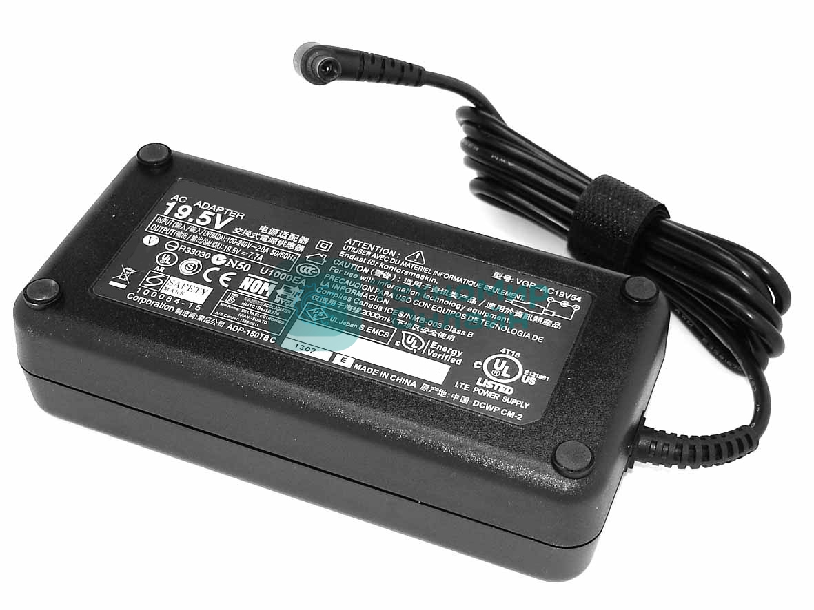 Блок питания (сетевой адаптер) для ноутбуков Sony 19.5V 7.7A 150W 6.5x4.4 HC