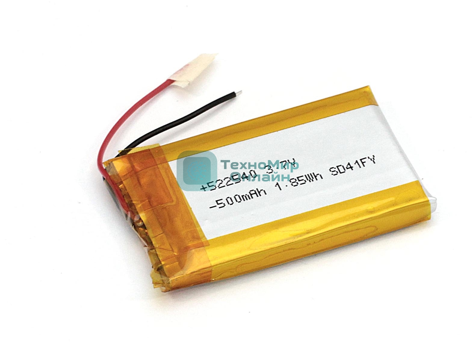 Аккумулятор Li-Pol (батарея) 5x25x40мм 2pin 3.7V/450mAh