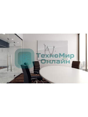Демонстрационная доска Cactus CS-GbD-90x120-WT стекло стеклянная 90x120 см белый