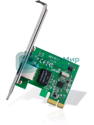 Сетевая карта TP-Link TG-3468 SOHO 32bit Gigabit PCIe, Realtek RTL8168B chipset