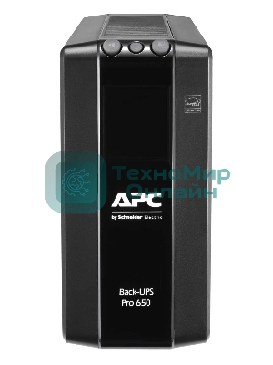 Источник бесперебойного питания APC Back-UPS Pro BR 650VA/390W