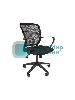 Кресло офисное Chairman 698 TW-01 черный, Россия