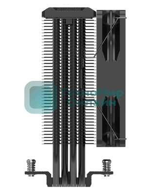 Кулер PCCooler Paladin EX400 черный 120мм алюминий+медь 1800rpm 28.6db 4-pin 180W 157мм