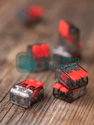 Клемма PROxima СМК 221-412 2 отверстия 0.2-4.0 мм2 (100 шт.)