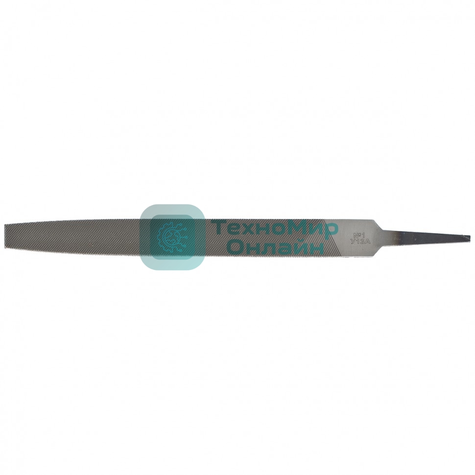 Напильник Сибртех, 200 мм, №1, плоский, сталь У13А