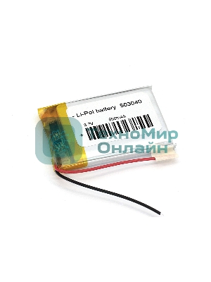 Аккумулятор Li-Pol (батарея) 5x30x40 мм 2pin 3.7V/550mAh