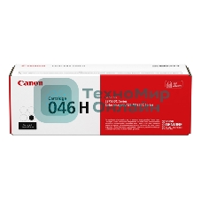 Картридж лазерный Canon 046 H BK 1254C002 черный (6300 стр.) для Canon i-SENSYS MF735Cx, i-SENSYS LBP653Cdw, i-SENSYS LBP654Cx, i-SENSYS MF732Cdw, i-SENSYS MF734Cdw