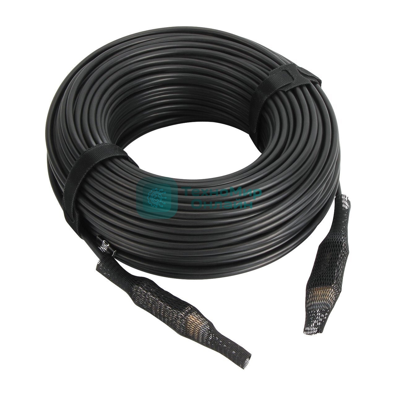 Активный оптический кабель HDMI 19M/M,ver. 2.0, 4K@60 Hz 80m VCOM