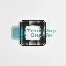 Рамка 1-м KARINA LIFE горизонт. черный бархат LEZARD 708-4200-146