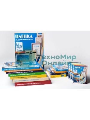 Пленка для ламинирования Office Kit, 250 мик, А5, 100 шт., глянцевая 154х216 (PLP12120-1)