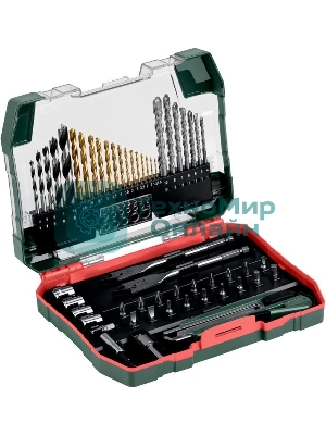 Набор принадлежностей Metabo 626707000 55 предметов (жесткий кейс)