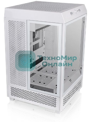 Компьютерный корпус Thermaltake The Tower 500 Snow CA-1X1-00M6WN-00 White,Win,SPCC,Tempered Glass*3,120мм Standard Fan*2
