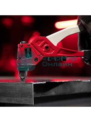 Заклепочник литой Matrix, поворотный, 290 мм, 0-360 заклепки 2,4-3,2-4,0-4,8 мм, PRO