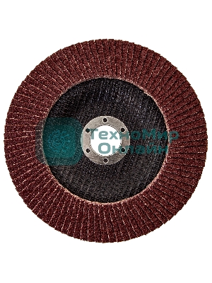 Круг лепестковый торцевой КЛТ-1, зернистость Р40(40Н), 150 х 22,2 мм, (БАЗ) Россия