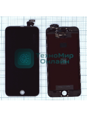 Дисплей Amperin для Apple iPhone 6 Plus в сборе с тачскрином (IPS), черный
