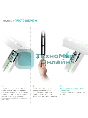 Кронштейн ONKRON FM1 для телевизора 17