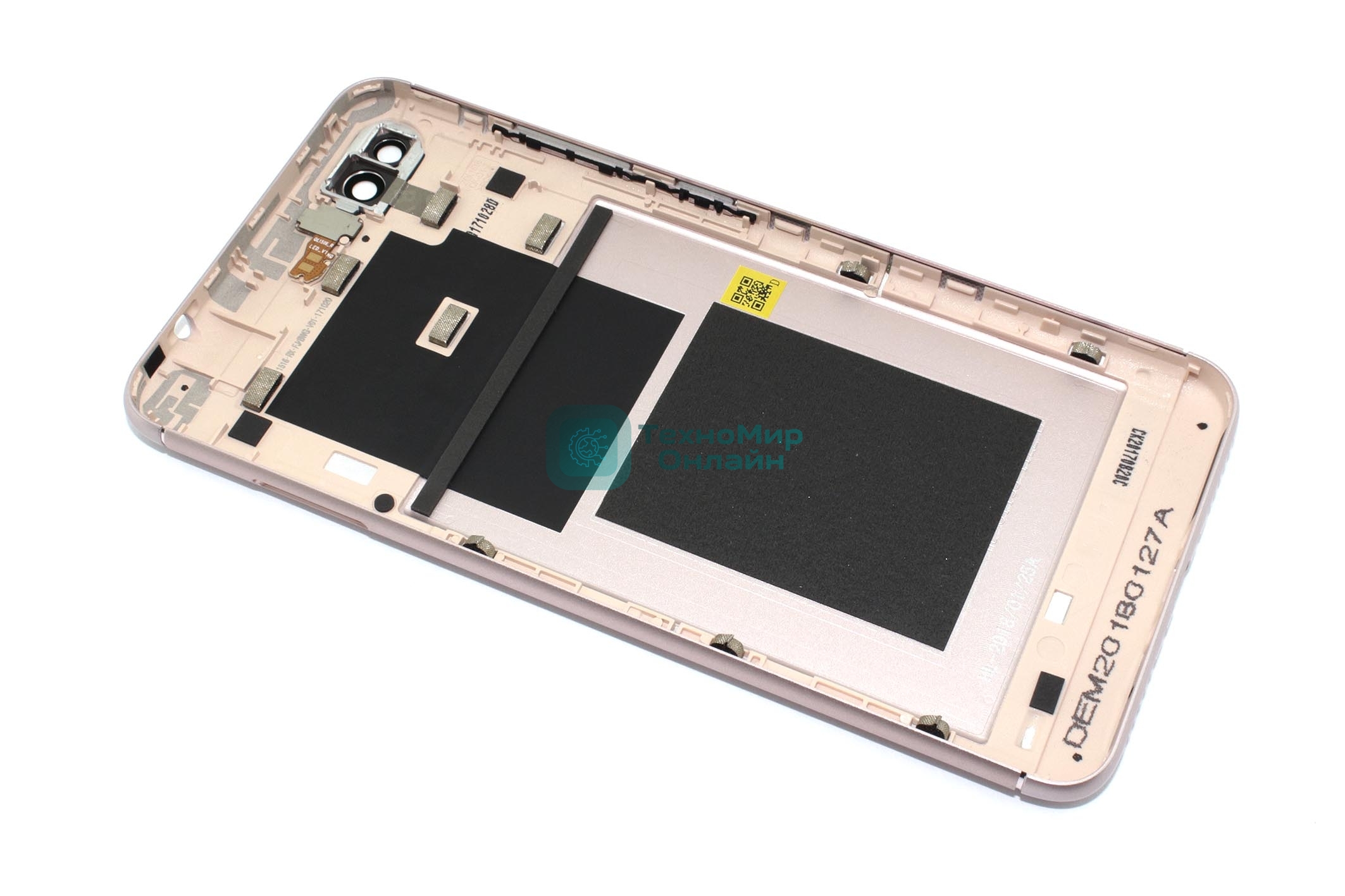 Задняя крышка для Asus ZenFone 4 Max ZC554KL Sunlight Gold