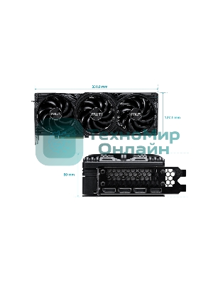 Видеокарта Palit NVIDIA GeForce RTX 5070 GamingPro 12Gb PCI-E 192bit GDDR7 2325/28000 HDMIx1 DPx3 HDCP Ret