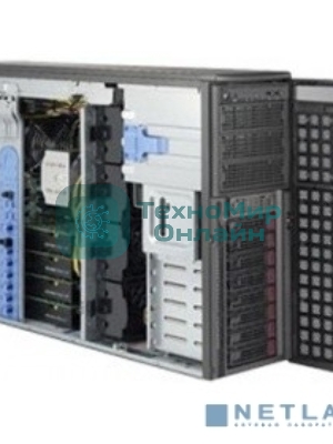 Серверная Платформа SuperMicro 7049GP-TRT - 4U/Tower GPU Server - 8x SATA - Dual 10-Gigabit Ethernet - 2200W Redundant
