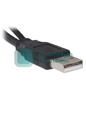 Кабель Gembird/Cablexpert USB 2.0 Pro, 2xAM/miniBM 5P, 0.9м, экран, черный
