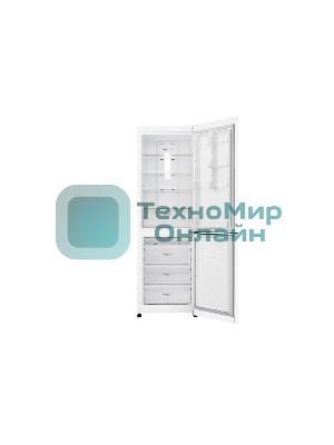 Холодильник LG GA-B419SQGL белый двухкамерный 223/79л морозилка снизу, No Frost