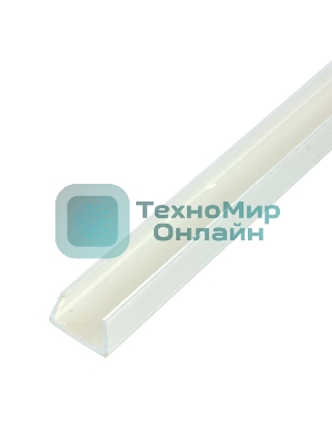 Прозрачный П-образный короб Neon-night , 1м, пластик (цена за 1 шт.)