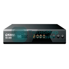 Ресивер эфирный цифровой DVB-T2 HD HD-300 металл, дисплей DOLBY DIGITAL, Сигнал