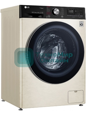 Стиральная машина LG F4V5VS9B бежевый, загрузка фронтальная 9 кг, 1400 об/мин, класс: А