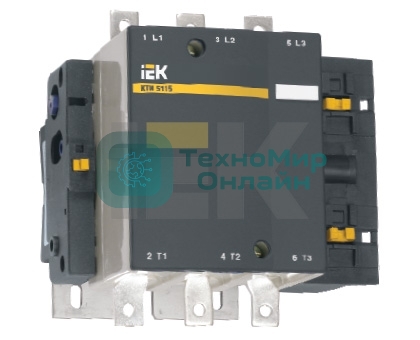 Контактор КТИ-5185 185А 230В/АС3 IEK KKT50-185-230-10