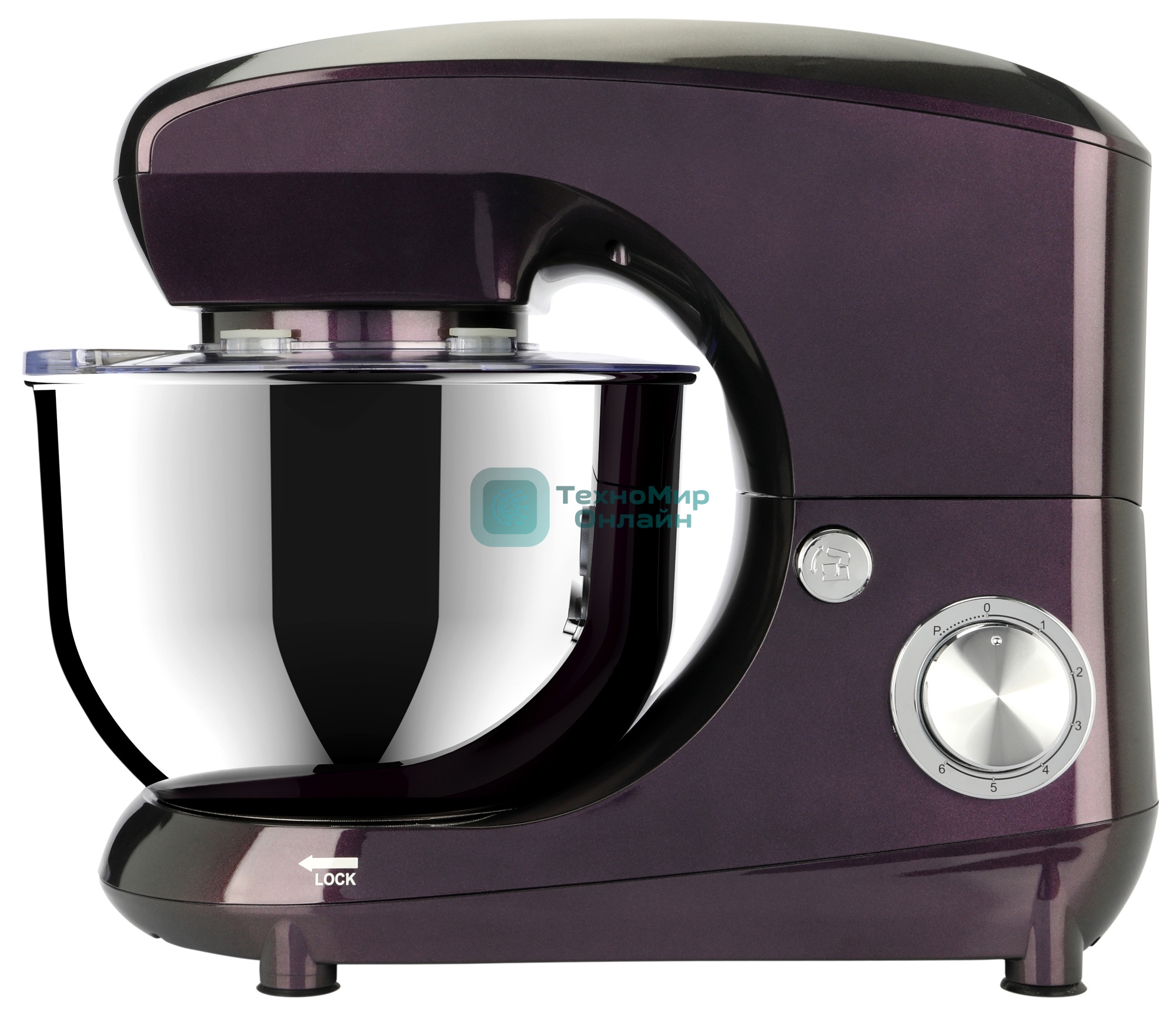 Миксер планетарный Starwind SPM5180 1000 Вт, ежевичный