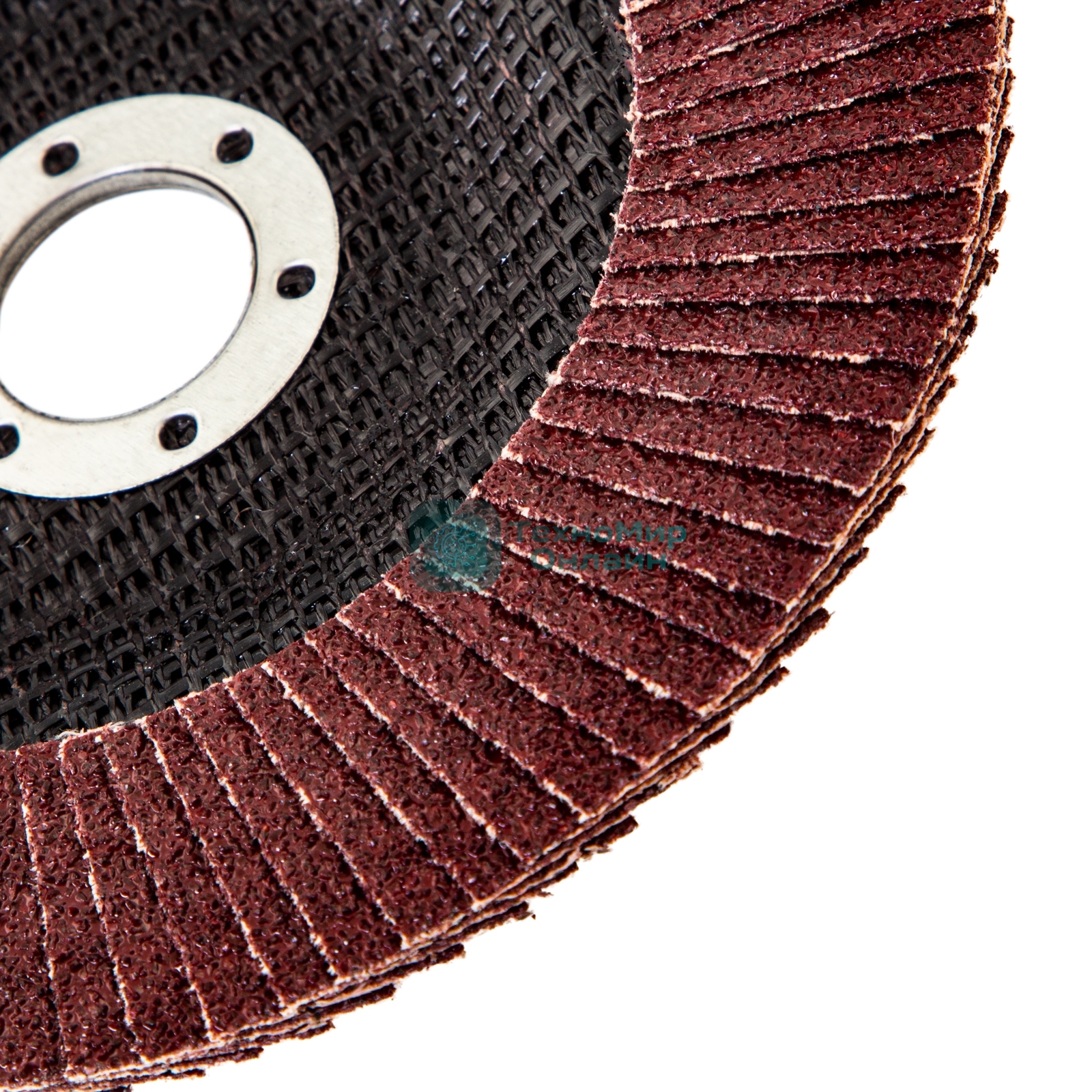 Круг лепестковый торцевой КЛТ-1, зернистость Р40(40Н), 150 х 22,2 мм, (БАЗ) Россия