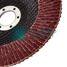 Круг лепестковый торцевой КЛТ-1, зернистость Р40(40Н), 150 х 22,2 мм, (БАЗ) Россия