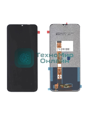Дисплей (модуль) для Realme C11 в сборе с тачскрином (tft) черный