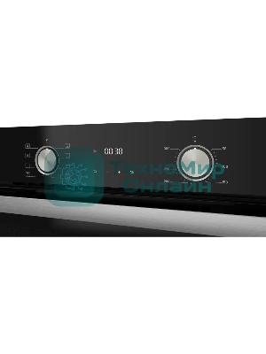 Встраиваемый духовой шкаф Kuppersberg HO 608 B электрический, High-Tech, 60 см, объем 80 л, 8 режимов, поворотное управление, макс. Температура 300 градусов, дисплей, таймер, черный